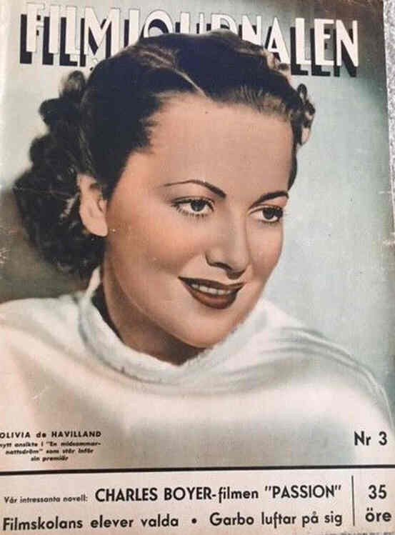 FILMJOURNALEN magazine side cover Issue 3   1936