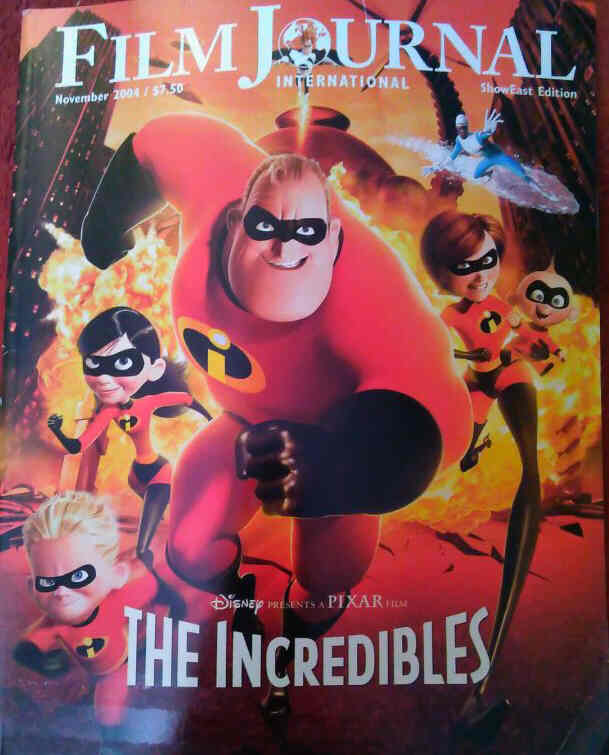 FILM JOURNAL INTERNATIONAL magazine side cover  November 2004