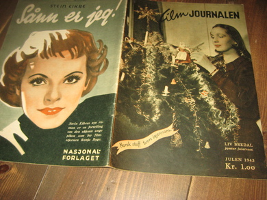 FILMJOURNALEN (Norway) magazine side cover Issue 13 July 1943