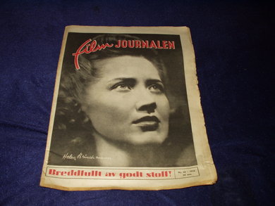 FILMJOURNALEN (Norway) magazine side cover Issue 10  1946