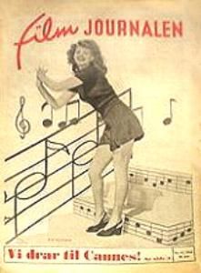 FILMJOURNALEN (Norway) magazine side cover Issue 17  1946