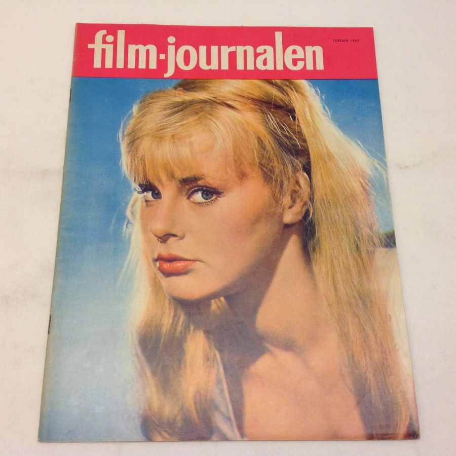 FILM-JOURNALEN magazine side cover  February 1960