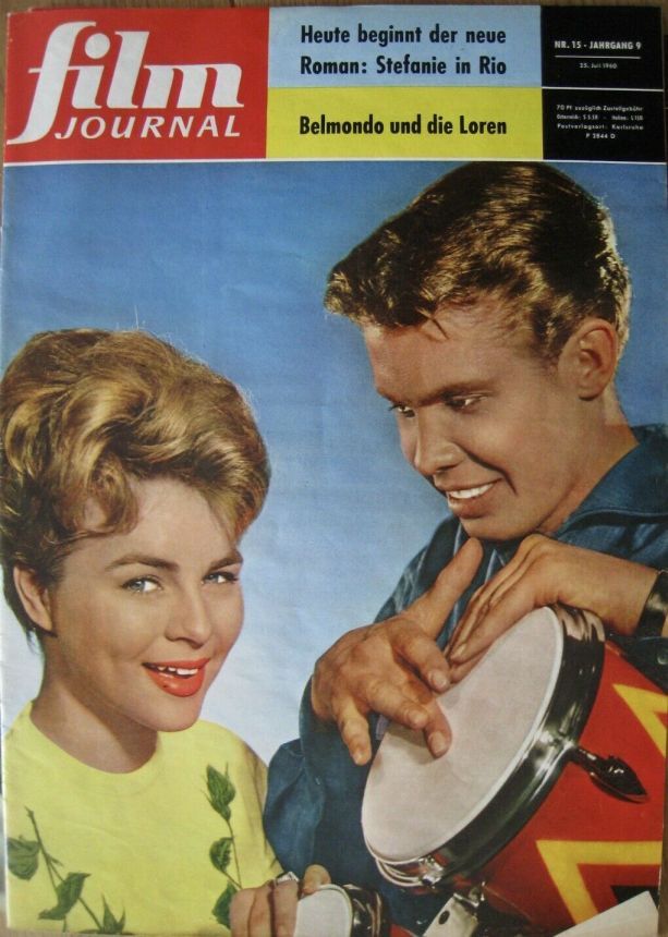 FILM JOURNAL (De) magazine side cover Issue 15 25 July 1960