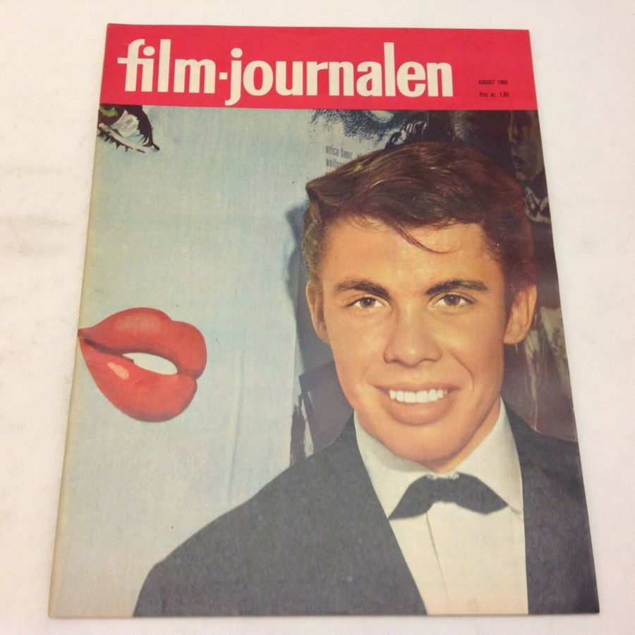FILM-JOURNALEN magazine side cover  August 1960