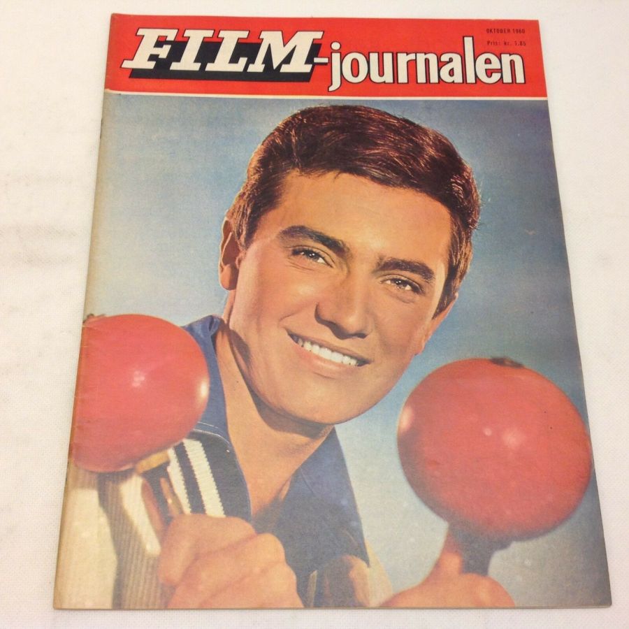 FILM-JOURNALEN magazine side cover  October 1960