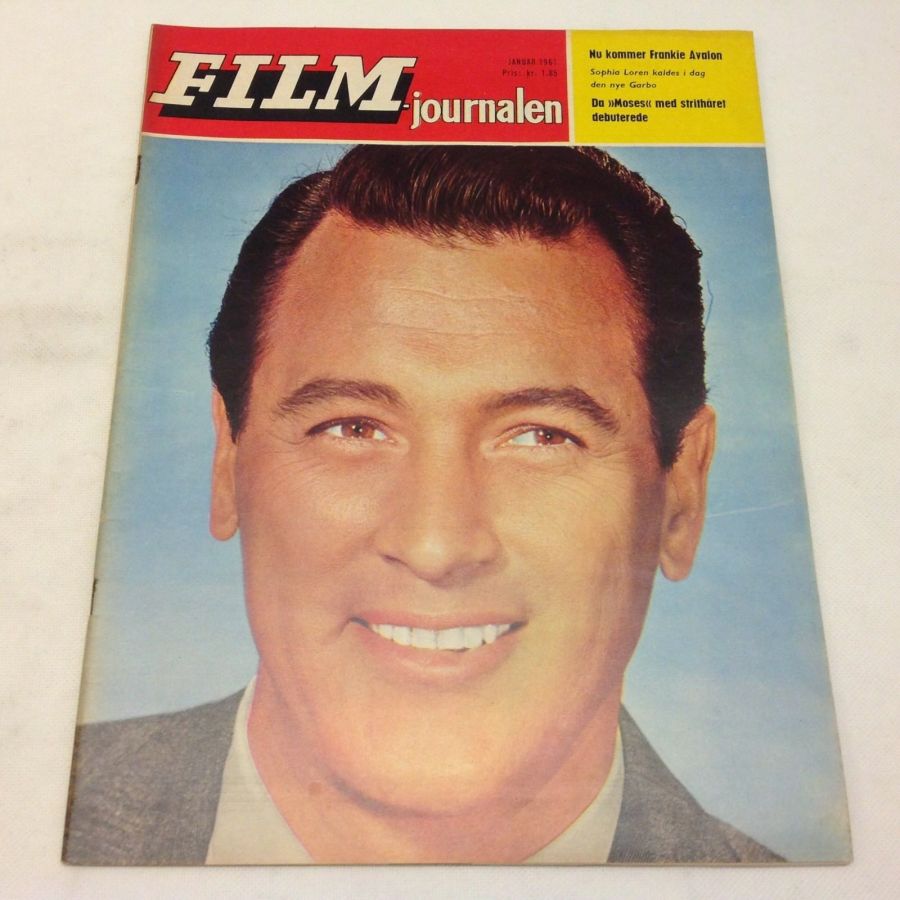 FILM-JOURNALEN magazine side cover  January 1961