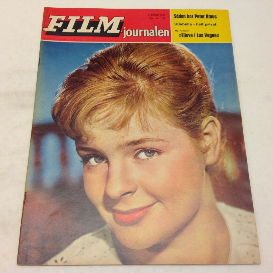 FILM-JOURNALEN magazine side cover  February 1961