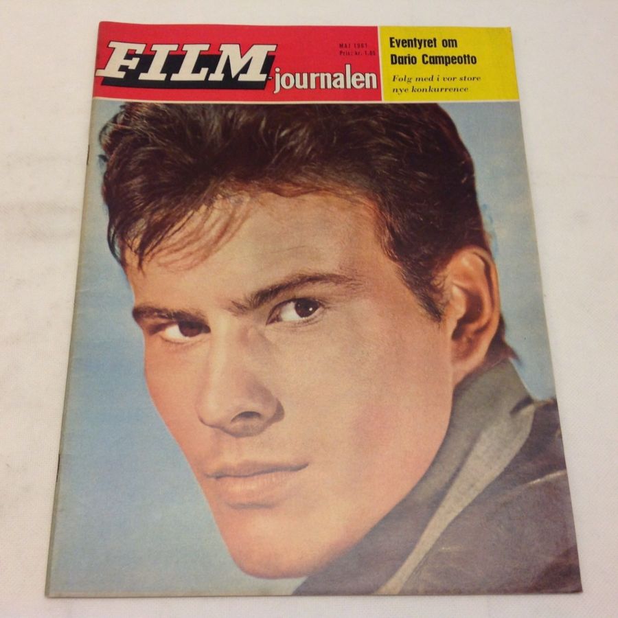 FILM-JOURNALEN magazine side cover  May 1961