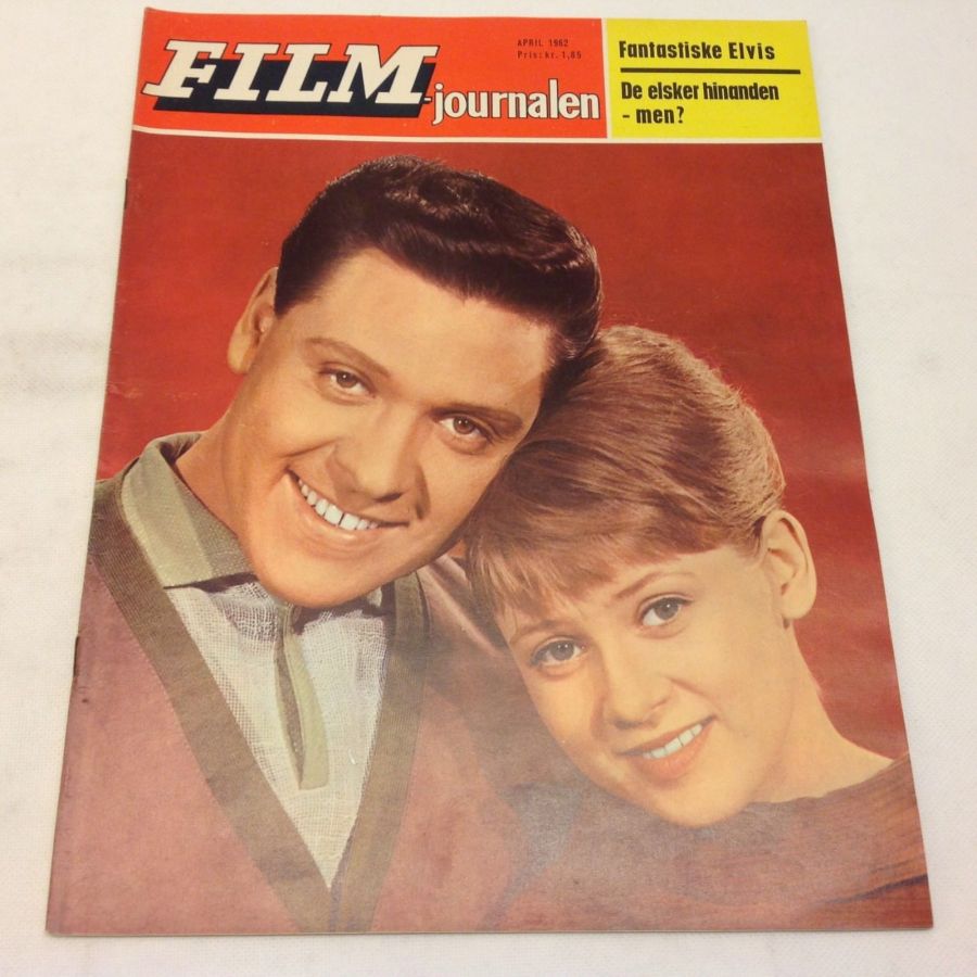 FILM-JOURNALEN magazine side cover  April 1962