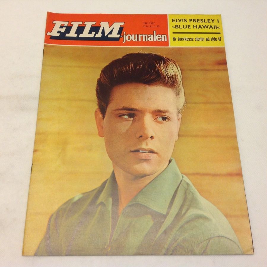 FILM-JOURNALEN magazine side cover  July 1962
