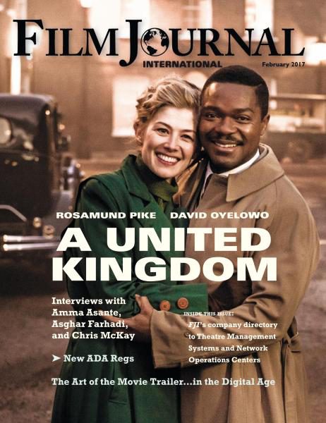 FILM JOURNAL INTERNATIONAL magazine side cover February 2017