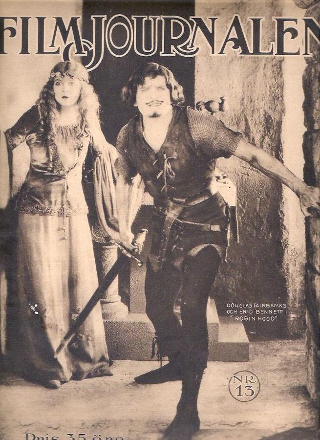 FILMJOURNALEN magazine side cover Issue 13  1923