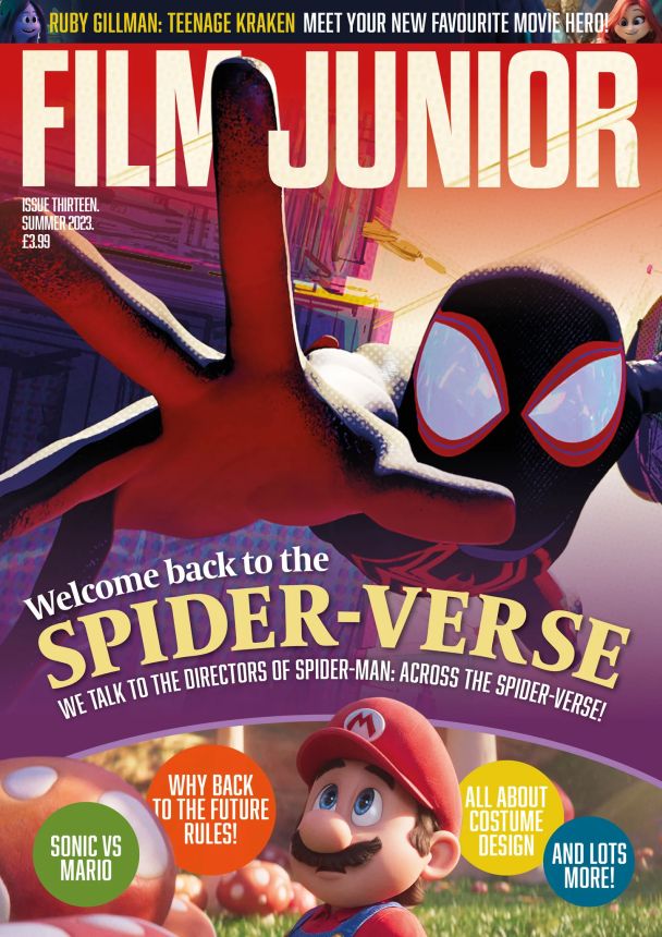 FILM STORIES JUNIOR magazine side cover Issue 13 Summer 2023