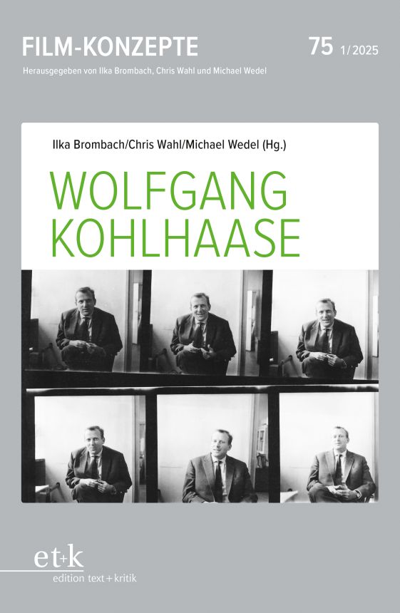 FILM-KONZEPTE magazine side cover Issue 75  January 2025