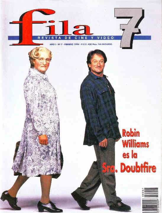 FILA 7 magazine side cover Issue 7 February 1994