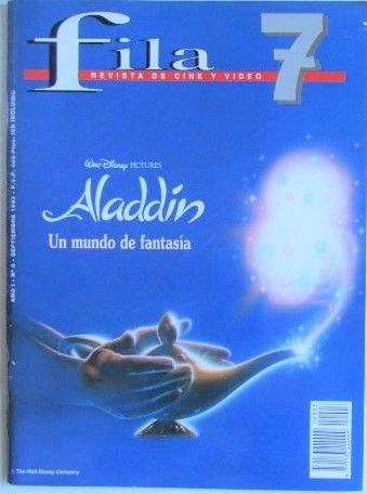 FILA 7 magazine side cover Issue 3  September 1993