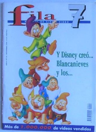 FILA 7 magazine side cover Issue 14  November 1994