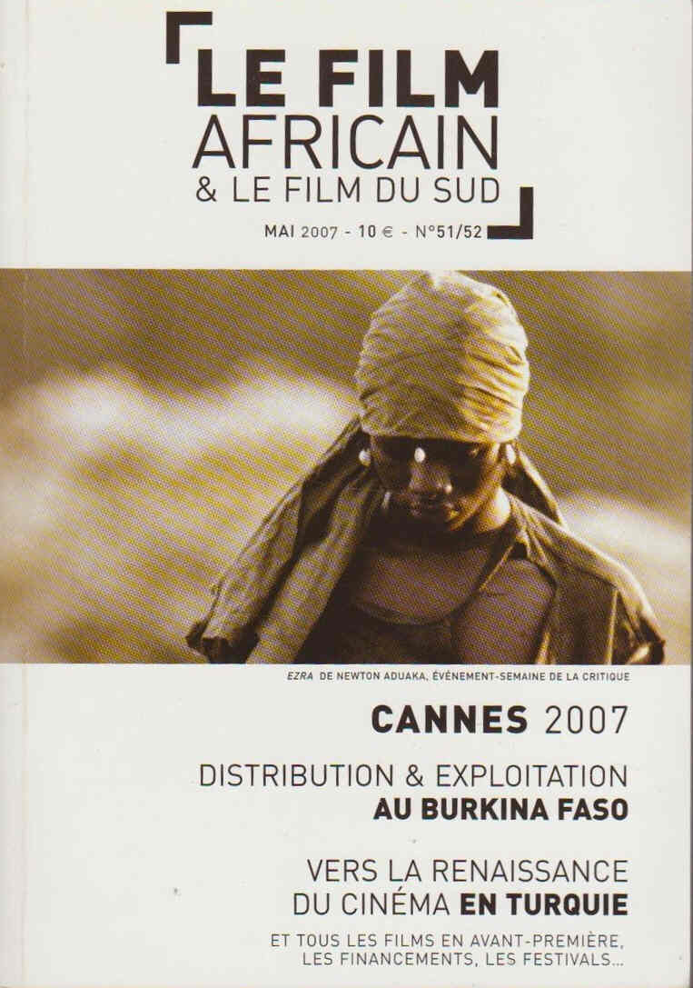 FILM AFRICAIN | LE magazine side cover Issue 51/52 May 2007