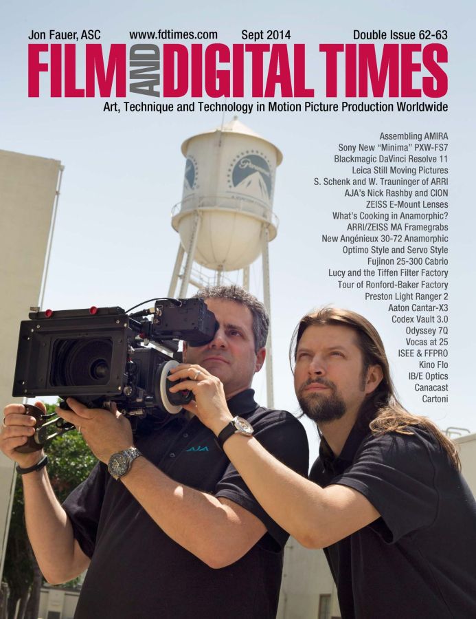 FILM AND DIGITAL TIMES magazine side cover Issue 62/63 September 2014