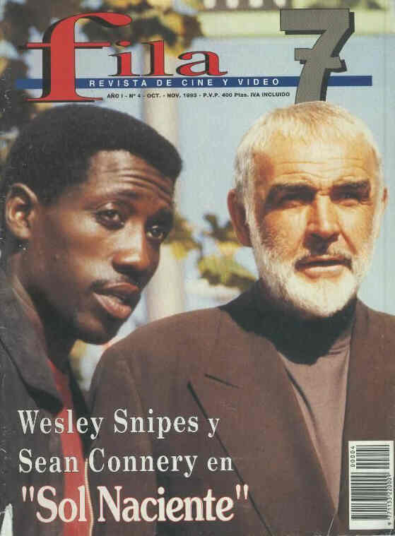 FILA 7 magazine side cover Issue 4 October/November 1993