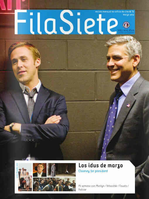 FILA SIETE magazine side cover Issue 143 March 2012