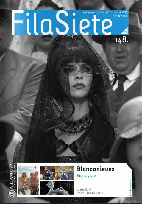 FILA SIETE magazine side cover Issue 148 October 2012