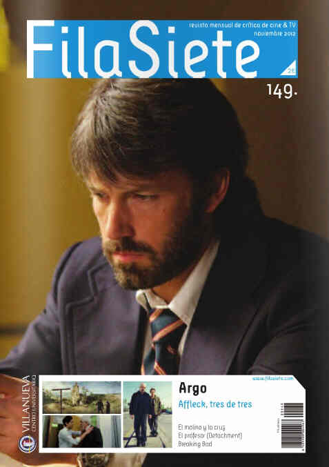FILA SIETE magazine side cover Issue 149 November 2012