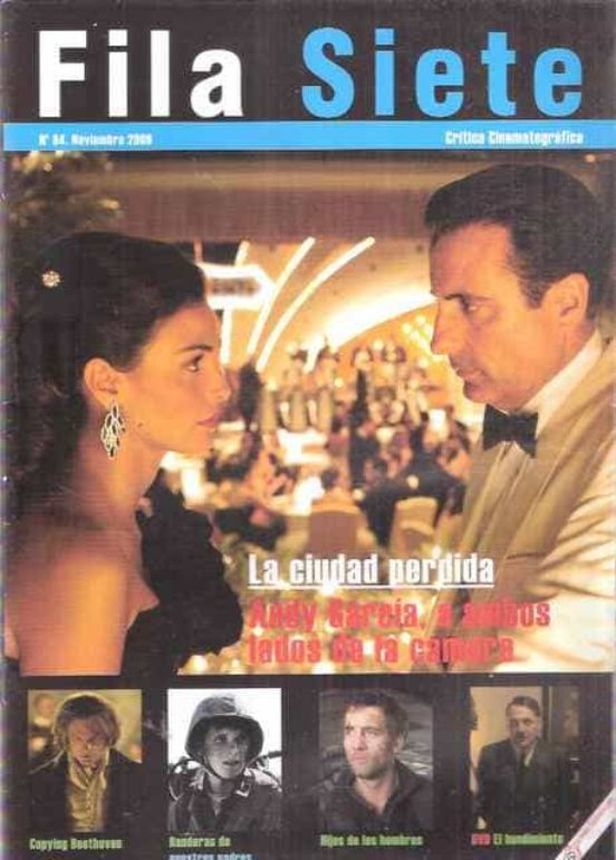 FILA SIETE magazine side cover Issue 84   
