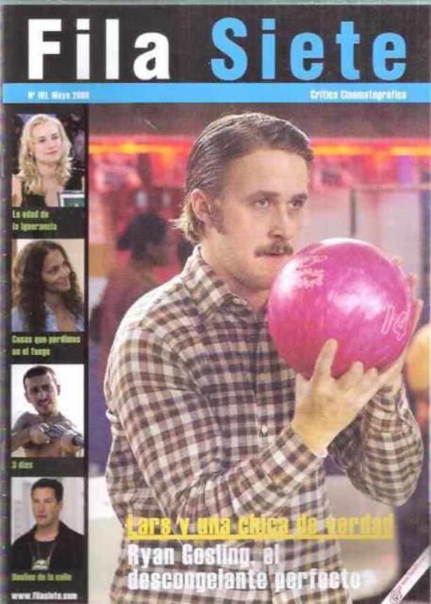 FILA SIETE magazine side cover Issue 101  May 2008