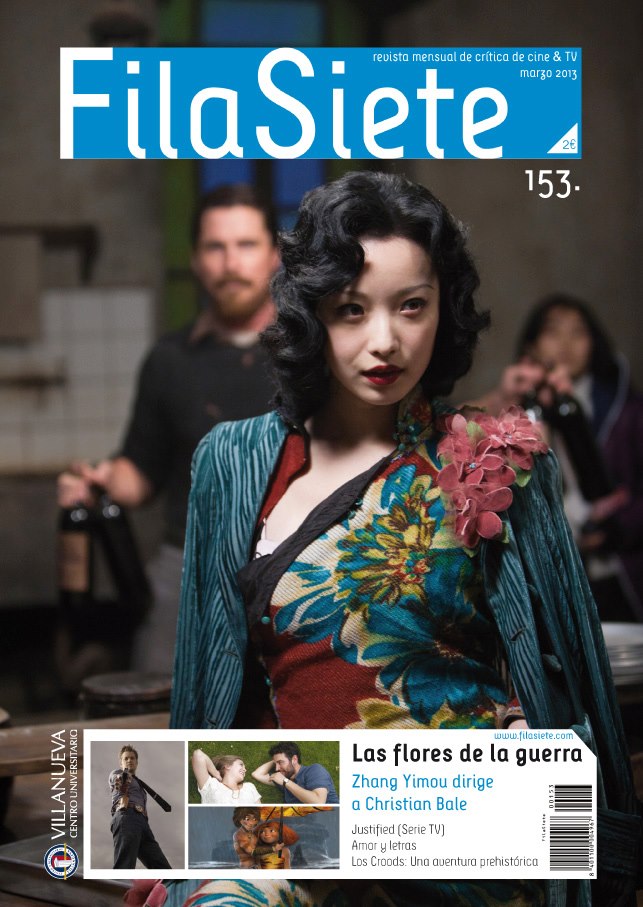 FILA SIETE magazine side cover Issue 153 March 2013