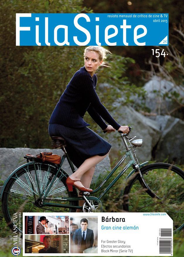 FILA SIETE magazine side cover Issue 154 April 2013