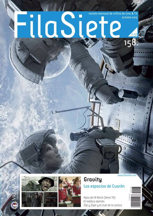 FILA SIETE magazine side cover Issue 158 October 2013