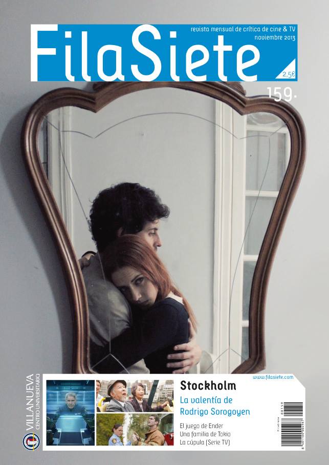 FILA SIETE magazine side cover Issue 159 November 2013