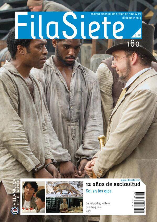 FILA SIETE magazine side cover Issue 160 December 2013