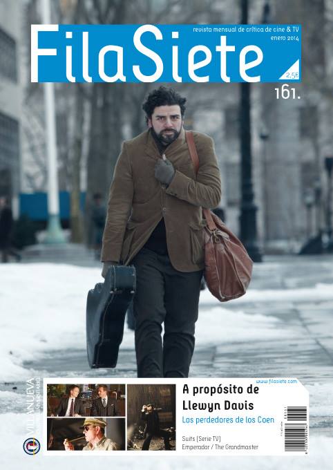 FILA SIETE magazine side cover Issue 161 January 2014