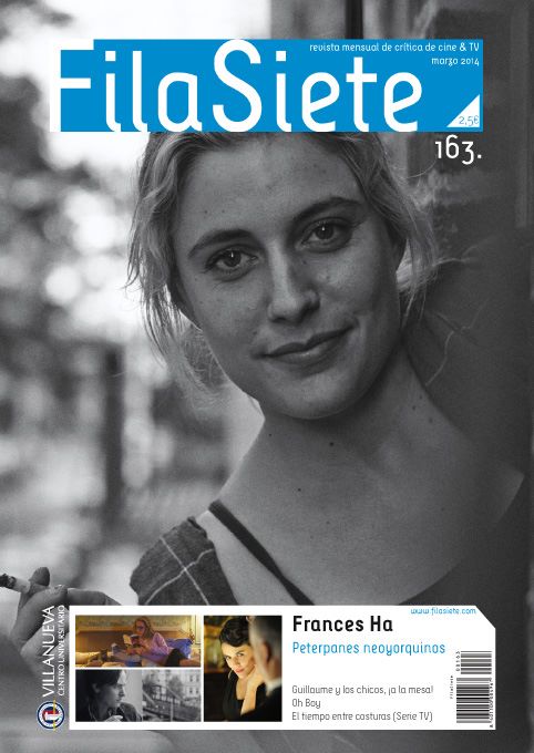 FILA SIETE magazine side cover Issue 163 March 2014