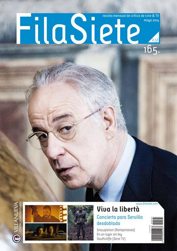 FILA SIETE magazine side cover Issue 165 May 2014