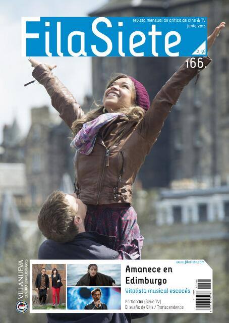 FILA SIETE magazine side cover Issue 166 June 2014