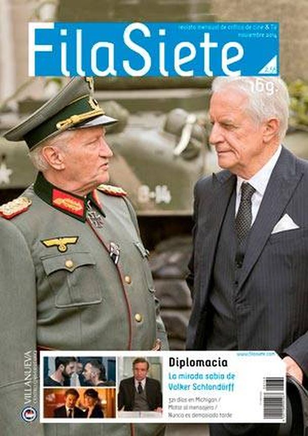 FILA SIETE magazine side cover Issue 169 November 2014