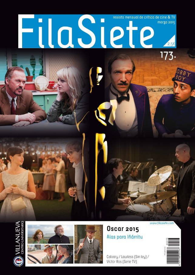 FILA SIETE magazine side cover Issue 173 March 2015