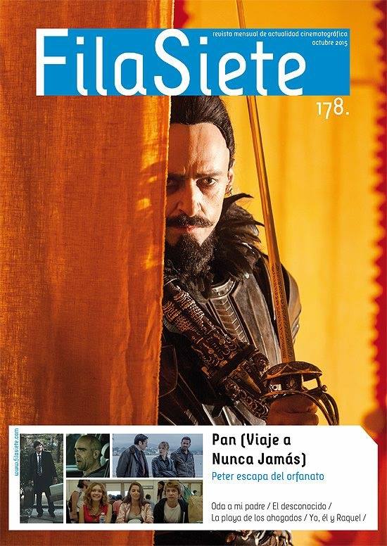 FILA SIETE magazine side cover Issue 178 October 2015