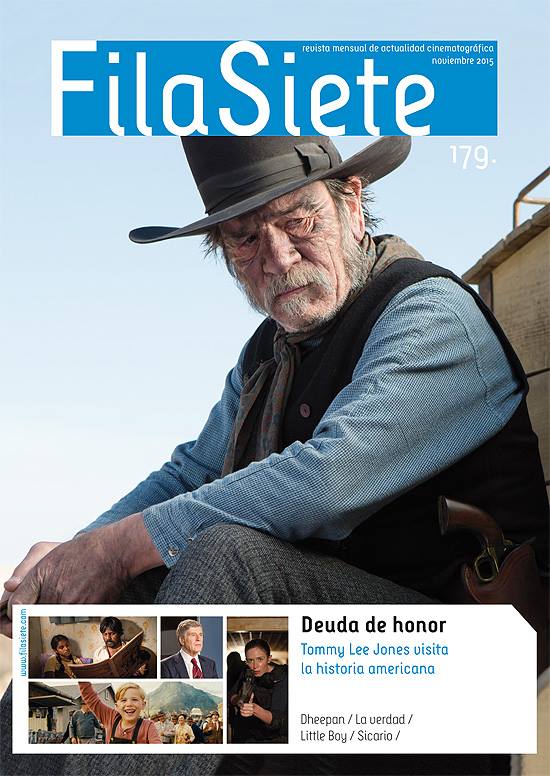 FILA SIETE magazine side cover Issue 179 November 2015