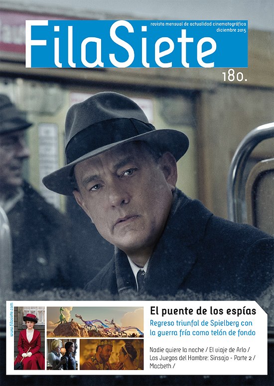 FILA SIETE magazine side cover Issue 180 December 2015