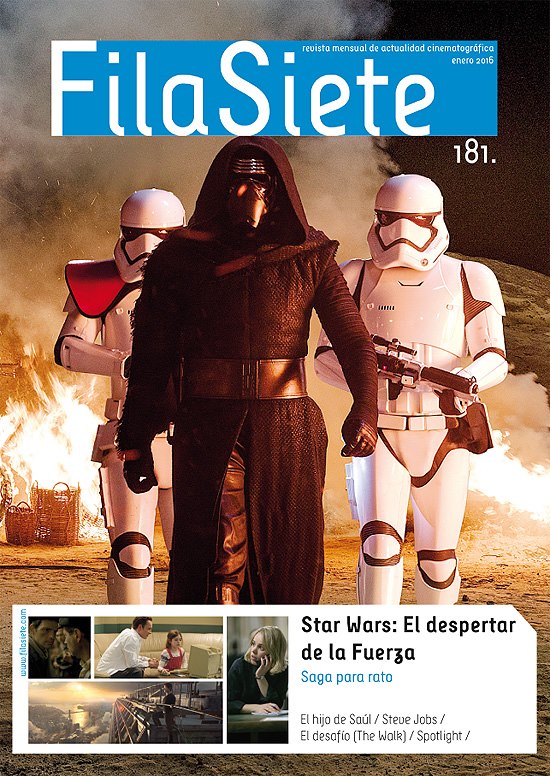 FILA SIETE magazine side cover Issue 181 January 2016