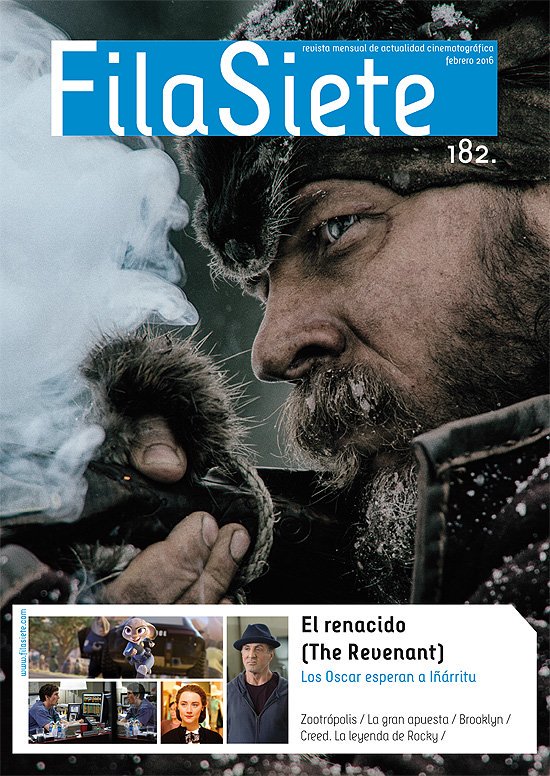 FILA SIETE magazine side cover Issue 182 February 2016
