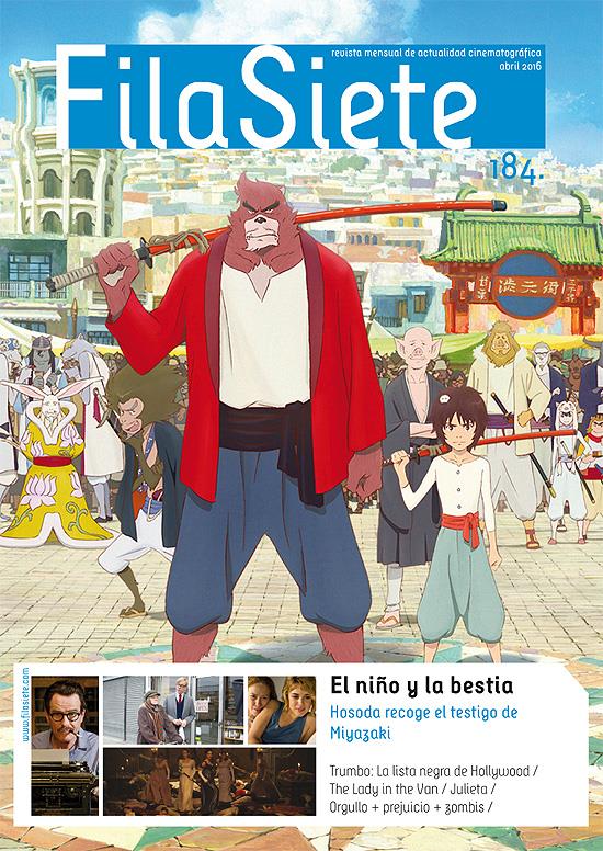 FILA SIETE magazine side cover Issue 184 April 2016