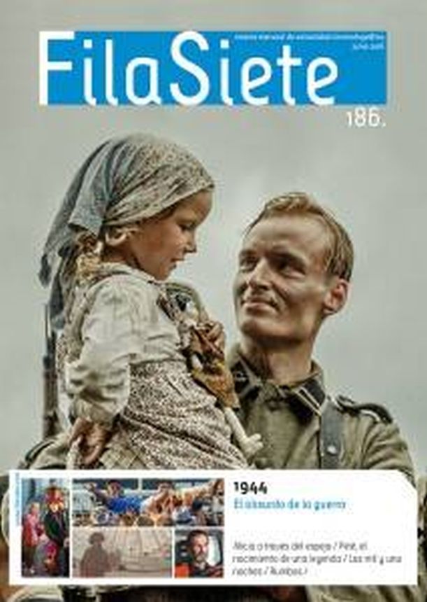 FILA SIETE magazine side cover Issue 186 July 2016