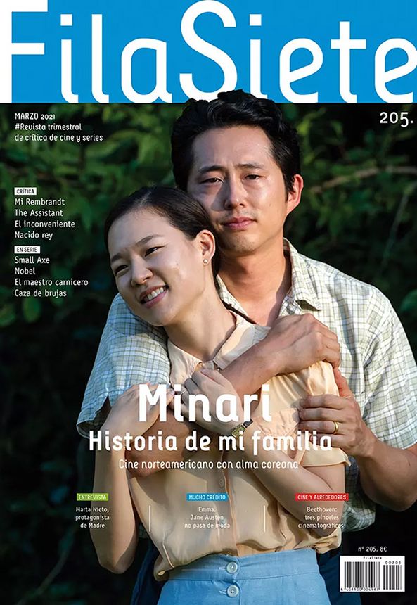 FILA SIETE magazine side cover Issue 205  March 2021