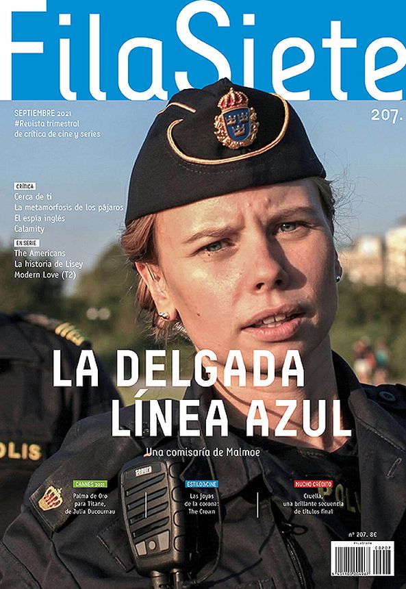 FILA SIETE magazine side cover Issue 207  September 2021