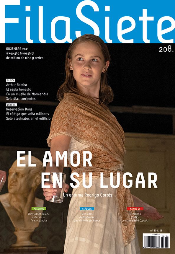 FILA SIETE magazine side cover Issue 208  December 2021